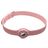 Mobigear Apple AirTag Hoesje Flexibel Siliconen Halsband - 23.5 - 47.5 cm - Roze