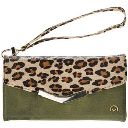 Mobilize Gelly Samsung Galaxy A13 5G Hoesje Uitneembare 2in1 Clutch - Green Leopard