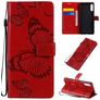 Mobigear Butterfly Sony Xperia L4 Hoesje Bookcase Portemonnee - Rood