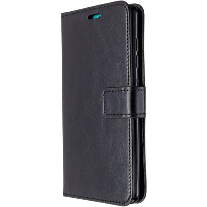 Mobigear Wallet Samsung Galaxy A51 Hoesje Bookcase Portemonnee - Zwart
