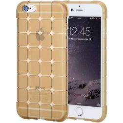 Rock Cubee iPhone 6s Hoesje Flexibel TPU Backcover - Goud