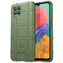 Mobigear Rugged Shield Samsung Galaxy M33 Hoesje Flexibel TPU Backcover Shockproof - Groen