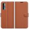 Mobigear Classic TCL 20L Hoesje Bookcase Portemonnee - Bruin