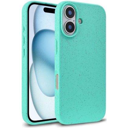 Mobigear Bio iPhone 18 Hoesje Eco Friendly Backcover - Groen