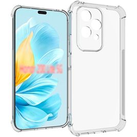 Mobigear Cushion Doorzichtig HONOR 200 Lite Hoesje Flexibel TPU Backcover - Transparant