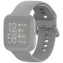 Mobigear Sport Buckle Siliconen Fitbit Versa Bandje Gespsluiting - Grijs