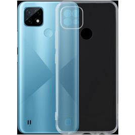 Mobigear Ultra Thin Doorzichtig Realme C21 Hoesje Flexibel TPU Extra Dun Backcover - Transparant