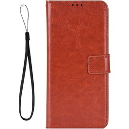 Mobigear Wallet POCO F4 GT Hoesje Bookcase Portemonnee - Bruin