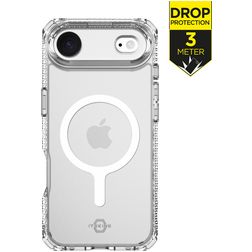ITSKINS Level 2 HybridMagClear R Doorzichtig iPhone Air MagSafe Hoesje Hardcase Backcover Shockproof - Transparant