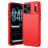 Mobigear Brushed Slim iPhone 18 Pro Max Hoesje Flexibel TPU Backcover - Rood
