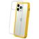 Rhinoshield MOD NX iPhone 13 Pro Max Hoesje Hardcase Backcover Shockproof - Transparant / Geel