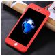 Mobigear FlexGuard iPhone 8 Plus Hoesje Flexibel TPU Backcover - Rood