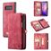 Caseme 008 Samsung Galaxy S10 Plus Hoesje Uitneembare 2in1 Bookcase Portemonnee - Rood