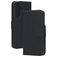 Mobiparts Samsung Galaxy A36 Hoesje Echt Leer Bookcase Portemonnee - Zwart
