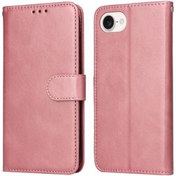 Mobigear Wallet iPhone 16e Hoesje Bookcase Portemonnee - Roségoud