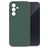 Mobilize Rubber Gelly Samsung Galaxy A55 Hoesje Flexibel TPU Backcover - Matt Green