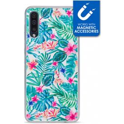 My Style Magneta Samsung Galaxy A50 Hoesje Flexibel TPU Backcover - Jungle