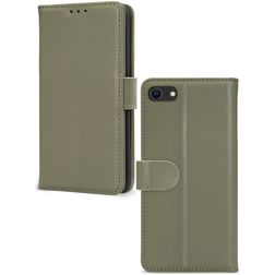 Mobilize Premium Gelly Wallet iPhone 7 Hoesje Bookcase Portemonnee - Groen