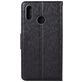 Mobigear Silk Huawei Nova 3 Hoesje Bookcase Portemonnee - Zwart