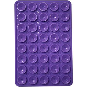 Mobigear EasyMount Zuignap Telefoonhouder - 40 Suction Cup - Paars Universeel