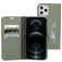 Mobiparts Classic Wallet iPhone 12 Pro Max Hoesje Bookcase Portemonnee - Stone Green