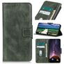 Mobigear Classy Samsung Galaxy S22 Ultra Hoesje Bookcase Portemonnee - Groen