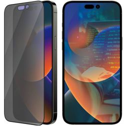 PanzerGlass Ultra-Wide Fit iPhone 14 Pro Max Glazen Screenprotector Privacy - Case Friendly + Installatie Frame