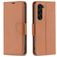 Mobigear Excellent Samsung Galaxy S23 Plus Hoesje Bookcase Portemonnee - Bruin