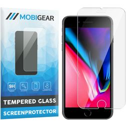 Mobigear iPhone 8 Plus Glazen Screenprotector - Case Friendly