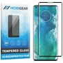 Mobigear Curved Motorola Edge Plus Glazen Screenprotector - Case Friendly - Zwart