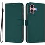 Mobigear Urban Wallet iPhone 16 Hoesje Bookcase Portemonnee - Groen