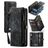 Caseme 008 Samsung Galaxy A52s 5G Hoesje Uitneembare 2in1 Bookcase Portemonnee - Zwart