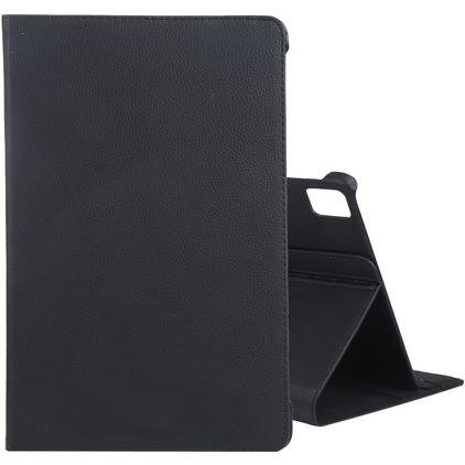 Mobigear DuoStand iPad Air 11 Inch (2025) Hoes Draaibare Bookcase - Zwart