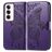 Mobigear Butterfly OPPO Reno 12 Pro Hoesje Bookcase Portemonnee - Paars