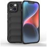 Mobigear Bumpy iPhone 15 Hoesje Flexibel TPU Backcover - Zwart