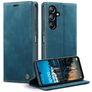 CaseMe 013 Samsung Galaxy A16 Hoesje Bookcase Portemonnee - Blauw