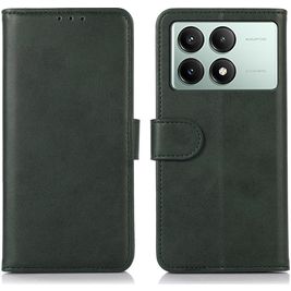 Mobigear Wallet POCO X6 Pro Hoesje Bookcase Portemonnee - Groen