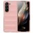 Mobigear Bumpy Samsung Galaxy Z Fold 5 Hoesje Flexibel TPU Backcover - Roze
