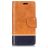 Mobigear Croco Xiaomi Mi 8 SE Hoesje Bookcase Portemonnee - Oranje