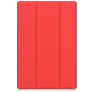 Mobigear Tri-Fold Gel Samsung Galaxy Tab A8 10.5 (2021) Hoes TPU,Kunstleer Bookcase - Rood
