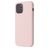 Mobigear Rubber Touch iPhone 12 Pro Siliconen Hoesje Backcover - Sand Pink