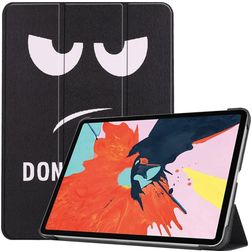Mobigear Tri-Fold iPad Air 4 (2020) Hoes Bookcase - Do Not Touch