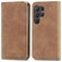 Mobigear Retro Slim Samsung Galaxy S25 Ultra Hoesje Bookcase Portemonnee - Bruin