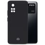 Mobilize Rubber Gelly POCO M4 Pro 4G Hoesje Flexibel TPU Backcover - Matt Black