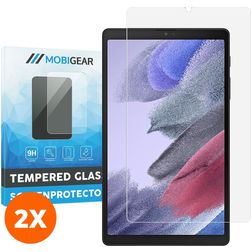 Mobigear Samsung Galaxy Tab A7 Lite Glazen Screenprotector - Case Friendly (2-Pack)