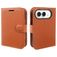 Mobigear Classic iPhone Duo Hoesje Bookcase Portemonnee - Bruin