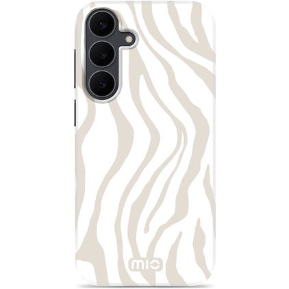 MIO Samsung Galaxy S25 FE MagSafe Hoesje Hardcase Backcover - Sandy Zebra