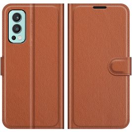 Mobigear Classic OnePlus Nord 2 Hoesje Bookcase Portemonnee - Bruin