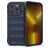 Mobigear Bumpy iPhone 14 Pro Hoesje Flexibel TPU Backcover - Donkerblauw