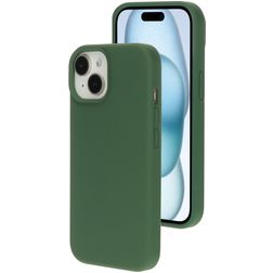 Mobiparts iPhone 15 Siliconen Hoesje Backcover - Forest Green